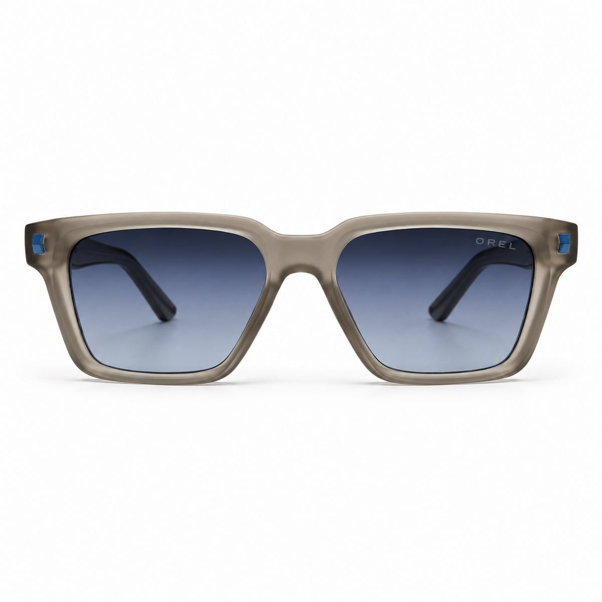 OREL taupe blue gradient sunglasses front view