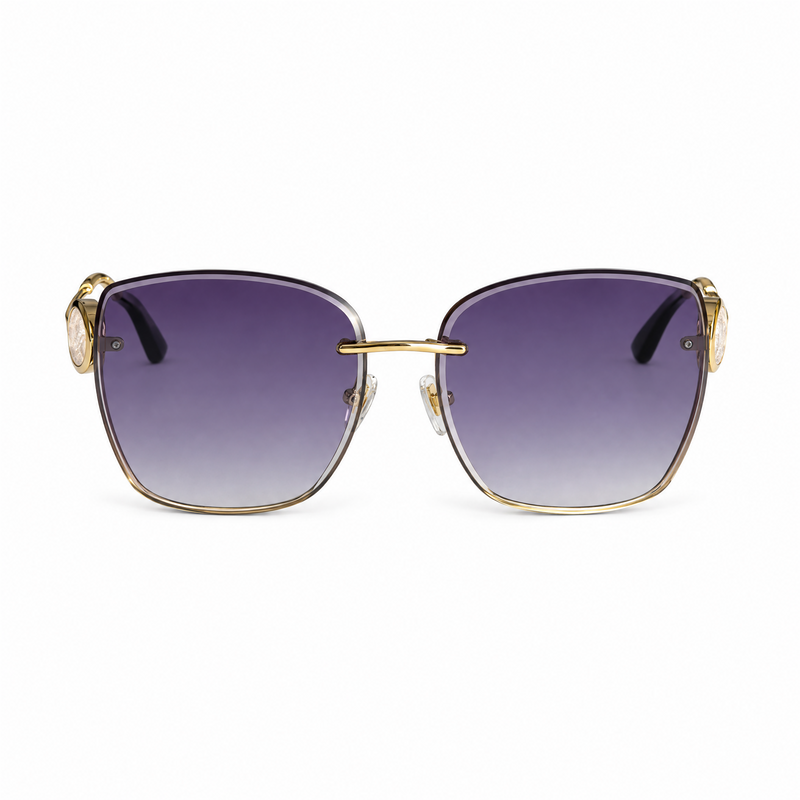 Versace Rimless Oversized
