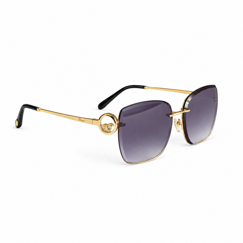 Versace Rimless Oversized
