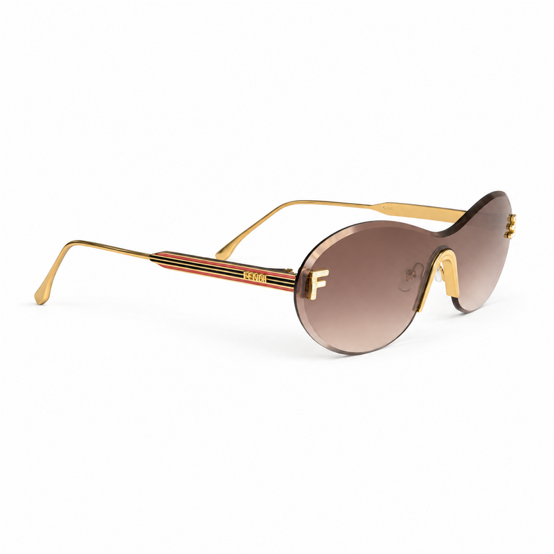 Fendi in Gold & Brown