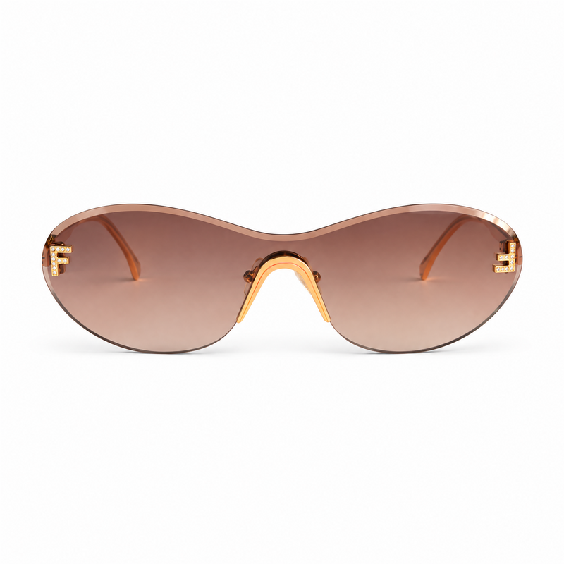 Fendi in Gold & Brown
